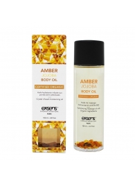 Органическое массажное масло AMBER JOJOBA - 100 мл. - Exsens - купить с доставкой в Сыктывкаре
