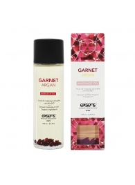 Органическое массажное масло GARNET ARGAN - 100 мл. - Exsens - купить с доставкой в Сыктывкаре