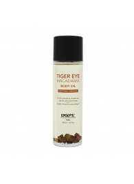 Органическое массажное масло TIGER EYE MACADAMIA - 100 мл. - Exsens - купить с доставкой в Сыктывкаре