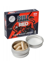 Пищевой концентрат для мужчин BULL RED - 8 капсул - Sitabella - купить с доставкой в Сыктывкаре