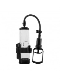 Прозрачная вакуумная помпа с вибрацией Vibrating Penis Pump - Dream Toys - в Сыктывкаре купить с доставкой