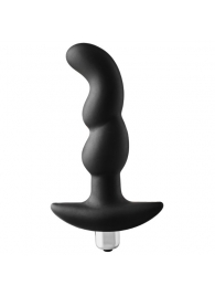 Черная вибропробка для простаты FantASStic Vibrating Prostate Plug - 14,5 см. - Dream Toys - в Сыктывкаре купить с доставкой