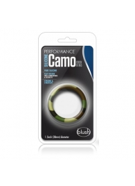 Эрекционное кольцо камуфляжной расцветки Silicone Camo Cock Ring - Blush Novelties - в Сыктывкаре купить с доставкой