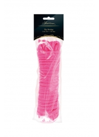 Розовая веревка для связывания Sweet Caress Rope - 10 метров - Sweet Caress - купить с доставкой в Сыктывкаре