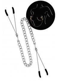 Регулируемые зажимы для сосков Sweet Caress Nipple Chain - Sweet Caress - купить с доставкой в Сыктывкаре