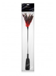 Стек-щекоталка Sweet Caress Feather Whip - 58 см. - Sweet Caress - купить с доставкой в Сыктывкаре
