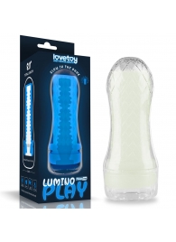 Светящийся в темноте мастурбатор Lumino Play Masturbator Ribbed - Lovetoy - в Сыктывкаре купить с доставкой