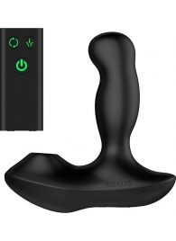 Черный вибратор-ротатор для стимуляции простаты Nexus Revo Air - Nexus Range - в Сыктывкаре купить с доставкой