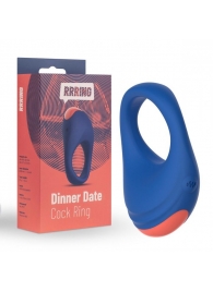 Синее эрекционное кольцо RRRING Dinner Date Cock Ring - FeelzToys - в Сыктывкаре купить с доставкой