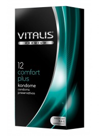 Контурные презервативы VITALIS PREMIUM comfort plus - 12 шт. - Vitalis - купить с доставкой в Сыктывкаре