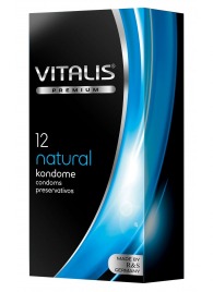Классические презервативы VITALIS PREMIUM natural - 12 шт. - Vitalis - купить с доставкой в Сыктывкаре