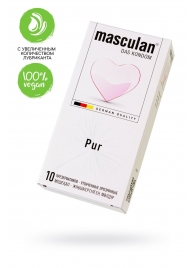 Супертонкие презервативы Masculan Pur - 10 шт. - Masculan - купить с доставкой в Сыктывкаре