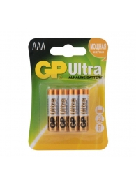 Батарейки алкалиновые GP Ultra Alkaline 24А AАA/LR03 - 4 шт. - Элементы питания - купить с доставкой в Сыктывкаре