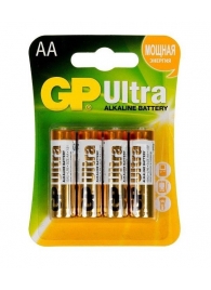 Батарейки алкалиновые GP Ultra Alkaline AA/LR6 - 4 шт. - Элементы питания - купить с доставкой в Сыктывкаре