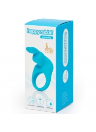 Голубое эрекционное виброкольцо Happy Rabbit Rechargeable Rabbit Cock Ring - Happy Rabbit - в Сыктывкаре купить с доставкой