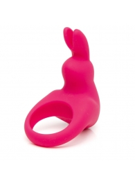 Розовое эрекционное виброкольцо Happy Rabbit Rechargeable Rabbit Cock Ring - Happy Rabbit - в Сыктывкаре купить с доставкой