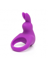 Фиолетовое эрекционное виброкольцо Happy Rabbit Rechargeable Rabbit Cock Ring - Happy Rabbit - в Сыктывкаре купить с доставкой