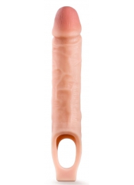 Телесная насадка на пенис 10 Inch Cock Sheath Extender - 25 см. - Blush Novelties - в Сыктывкаре купить с доставкой