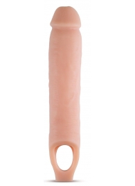 Телесная насадка на пенис 11.5 Inch Cock Sheath Penis Extender - 29,2 см. - Blush Novelties - в Сыктывкаре купить с доставкой