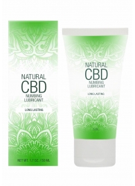 Лубрикант с пролонгирующим эффектом Natural CBD Numbing Lubricant - 50 мл. - Shots Media BV - купить с доставкой в Сыктывкаре