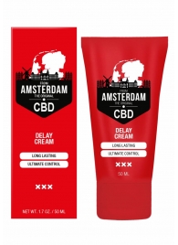 Крем-пролонгатор CBD from Amsterdam Delay Cream - 50 мл. - Shots Media BV - купить с доставкой в Сыктывкаре