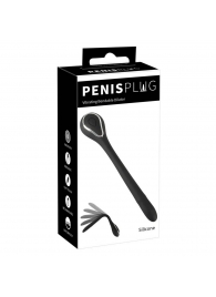 Черный гибкий уретральный стимулятор с вибрацией Vibrating Bendable Dilator - 13,5 см. - Orion - купить с доставкой в Сыктывкаре