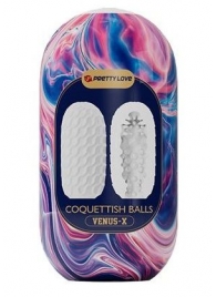 Мастурбатор в форме яйца Coquettish Balls - Baile - в Сыктывкаре купить с доставкой