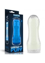 Светящийся в темноте мастурбатор Lumino Play Masturbator Pocketed - Lovetoy - в Сыктывкаре купить с доставкой