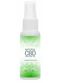 Массажное масло Natural CBD Massage Oil - 50 мл. - Shots Media BV - купить с доставкой в Сыктывкаре