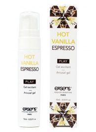 Возбуждающий гель Hot Vanilla Espresso Arousal Gel - 15 мл. - Exsens - купить с доставкой в Сыктывкаре