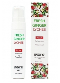 Возбуждающий гель Fresh Ginger Lychee Arousal Gel - 15 мл. - Exsens - купить с доставкой в Сыктывкаре