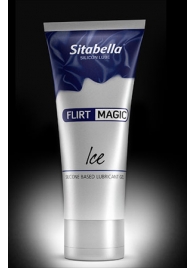 Силиконовая гель-смазка FLIRT MAGIC Ice с лёгким пролонгирующим эффектом - 75 мл. - Sitabella - купить с доставкой в Сыктывкаре