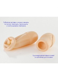 Латексный удлинитель пениса - Sitabella - в Сыктывкаре купить с доставкой