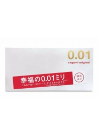 Ультратонкие презервативы Sagami Original 0.01 - 20 шт. - Sagami - купить с доставкой в Сыктывкаре