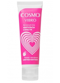 Возбуждающий гель на водно-силиконовой основе Cosmo Vibro с ароматом земляники - 50 гр. - Биоритм - купить с доставкой в Сыктывкаре