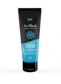 Лубрикант на водной основе Ice Black с ледяным эффектом - 50 мл. - INTT - купить с доставкой в Сыктывкаре