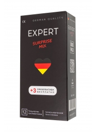 Презервативы EXPERT Surprise Mix - 12 шт.(+3 в подарок) - Expert - купить с доставкой в Сыктывкаре