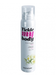 Массажная хрустящая пенка Tickle My Body Monoi с ароматом моной - 150 мл. - Love to Love - купить с доставкой в Сыктывкаре