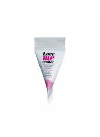 Съедобное согревающее массажное масло Love Me Tender Cotton Candy с ароматом сладкой ваты - 10 мл. - Love to Love - купить с доставкой в Сыктывкаре