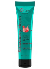 Съедобный интимный гель Orgie Lube Tube Cocktail Strawberry Mojito - 100 мл. - ORGIE - купить с доставкой в Сыктывкаре