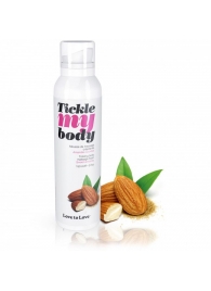 Массажная хрустящая пенка Tickle My Body Sweet Almonds с ароматом миндаля - 150 мл. - Love to Love - купить с доставкой в Сыктывкаре