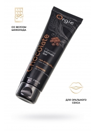 Интимный гель на водной основе Lube Tube Chocolate с шоколадным вкусом - 100 мл. - ORGIE - купить с доставкой в Сыктывкаре