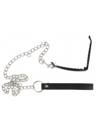 Зажим для половых губ с поводком Pussy Clamp With A Leash - Orion - купить с доставкой в Сыктывкаре
