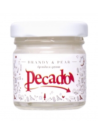 Массажная свеча Brandy   Pear - 35 мл. - Pecado - купить с доставкой в Сыктывкаре