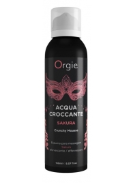 Хрустящая пенка для массажа Orgie Acqua Croccante Sakura с ароматом сакуры - 150 мл. - ORGIE - купить с доставкой в Сыктывкаре