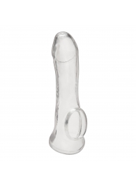 Прозрачная насадка на пенис Transparent Penis Enhancing Sleeve Extension - 15,9 см. - BlueLine - в Сыктывкаре купить с доставкой