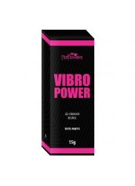 Жидкий вибратор Vibro Power со вкусом тутти-фрутти - 15 гр. - HotFlowers - купить с доставкой в Сыктывкаре