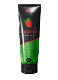 Смазка на водной основе с ароматом клубники Strawberry Lubricant - 100 мл. - INTT - купить с доставкой в Сыктывкаре