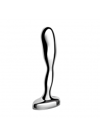 Стальной стимулятор простаты Stainless Steel Prostate Plug - 11,5 см. - b-Vibe - в Сыктывкаре купить с доставкой