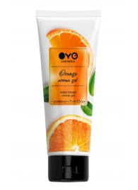 Лубрикант на водной основе OYO Aroma Gel Orange с ароматом апельсина - 75 мл. - OYO - купить с доставкой в Сыктывкаре